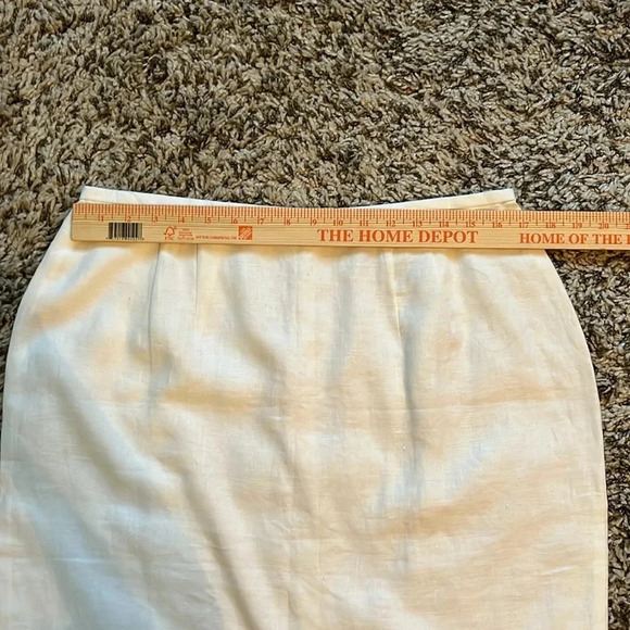 Linen pencil skirt - Picture 7 of 8